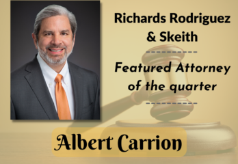 RRS Featured Attorney of the Quarter Albert Carrion